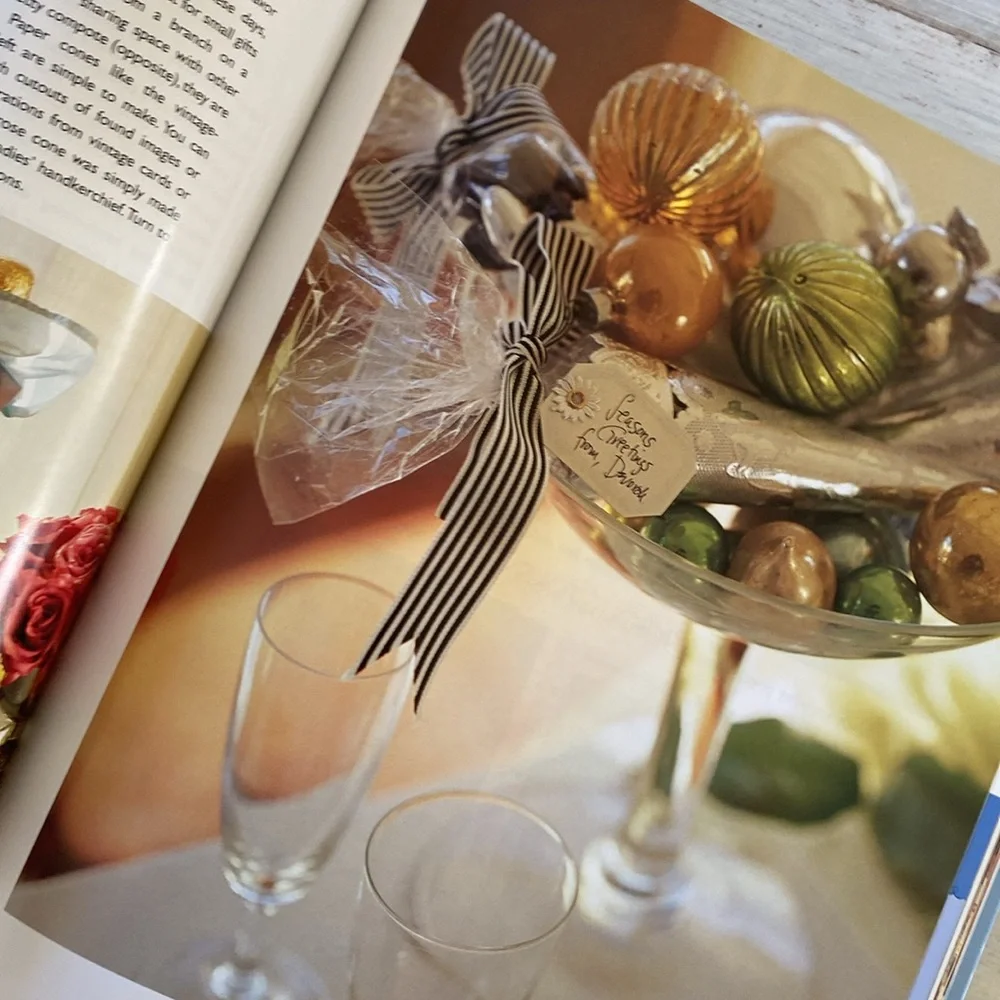 2003 Christmas with Victoria Decorations - Gifts - Recipes Hardcover Book - - Picture 7 of 11